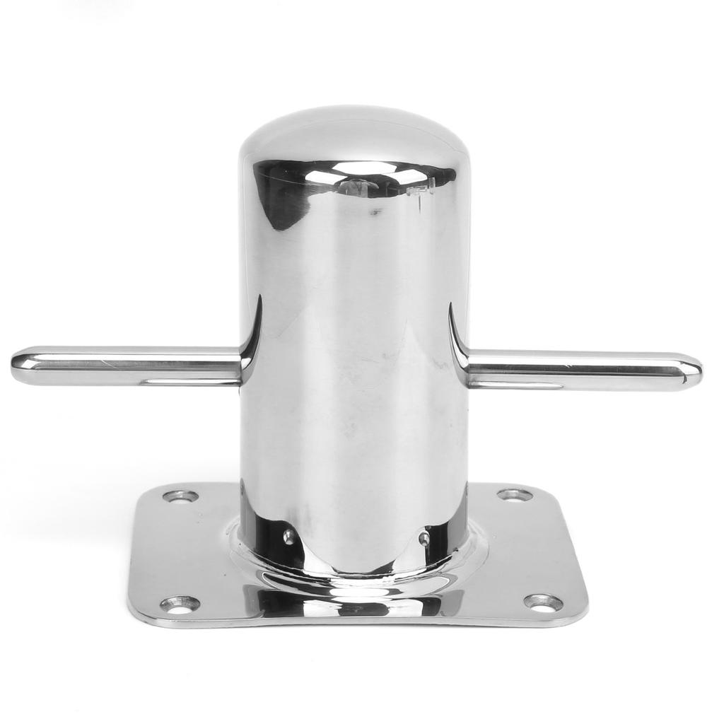 316 Stainless Steel Single Mooring Bitt Heavy Duty   Bollard Cleat Marine Hardware Accessories