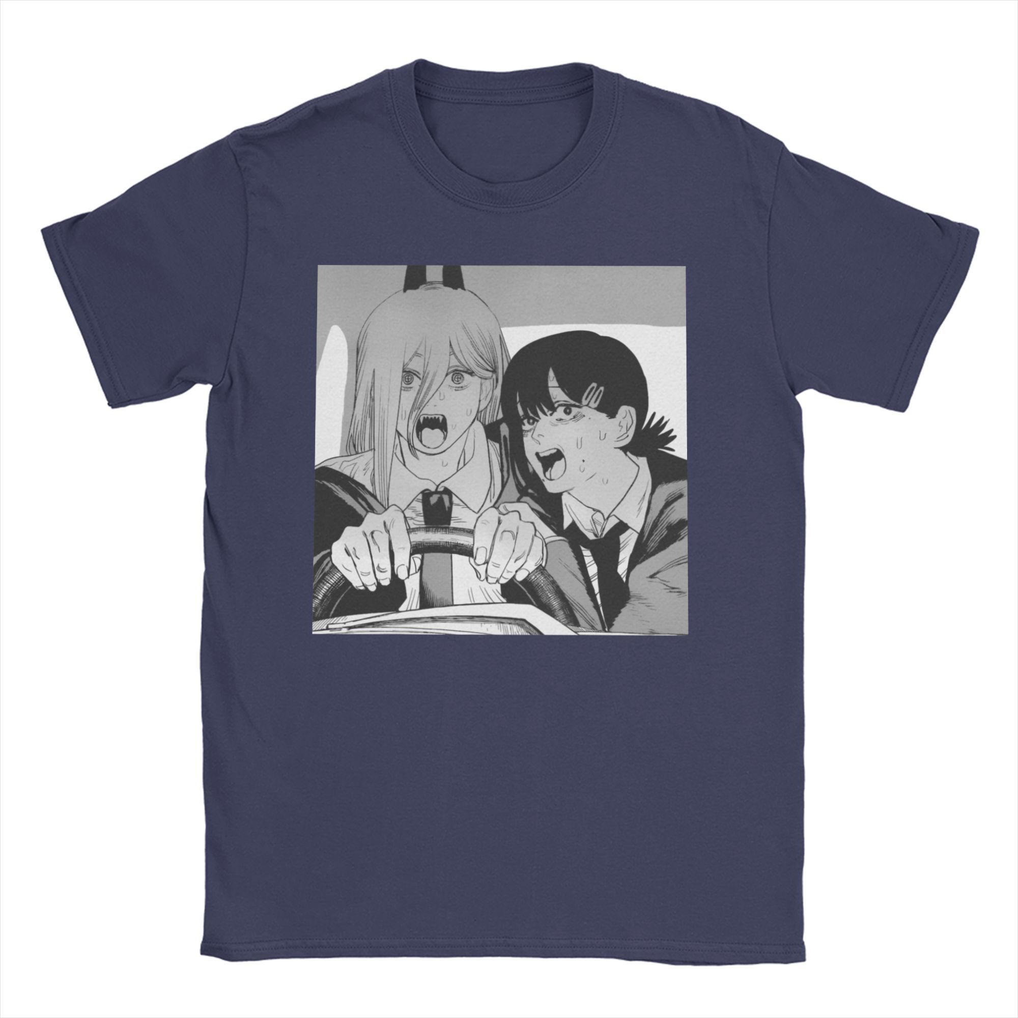 

2025 New Casual Short Sleeve T-Shir Print Cotton Regular Fit Round Neck Breathable Loose Unisex Tee Men Women Clothing S