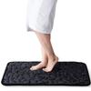 Cobblestone Embossed Bathroom Rug Non-Slip Carpets In Wash Basin Bath Side Floor Mat Shower Room Bath Mat Memory Foam Rug