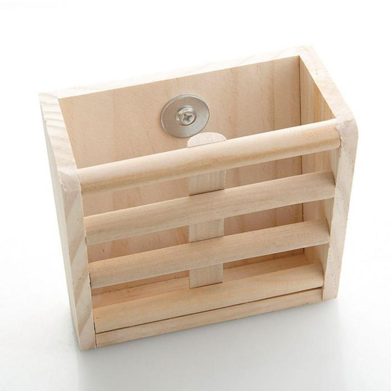 Wood for Hay Feeder Platform Rabbit Feeding Platform Outdoor and Indoor Chinchilla Guinea Pig, Bunny, Dutch Rat, Chinchi