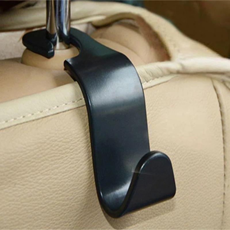 Soporte para teléfono móvil con gancho para colgar en el asiento trasero del coche, soporte para reposacabezas para iPhone, Samsung y todos los teléfonos.