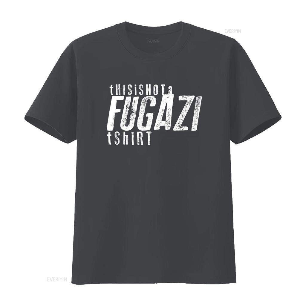 Fugazi Toto Není Černé Tričko Potisk Velikosti S 5XL Streetwear Móda vintage Vypraný Prodyšný Unisex Strečový móda