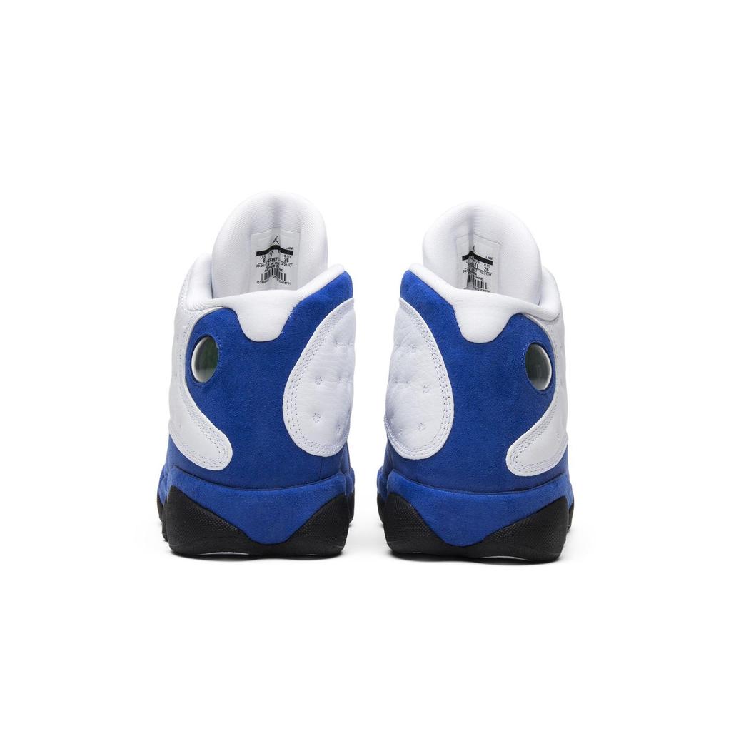 Air Jordan 13 Retro 'Hyper Royal' (Unisex) White / Hyper Royal / Black Vintage Basketball Shoes 414571 117