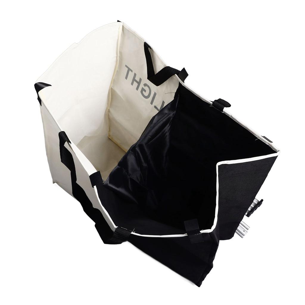 Double Laundry Hamper 2 Section Large Capacity Foldable Laundry Hamper Cloth Basket with Aluminum