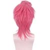 Anime Jojo's Bizarre Adventure Golden Wind Trish Una Red Style Heat Resistant Fake Hair Halloween Party JOJO Cosplay Costume Wig