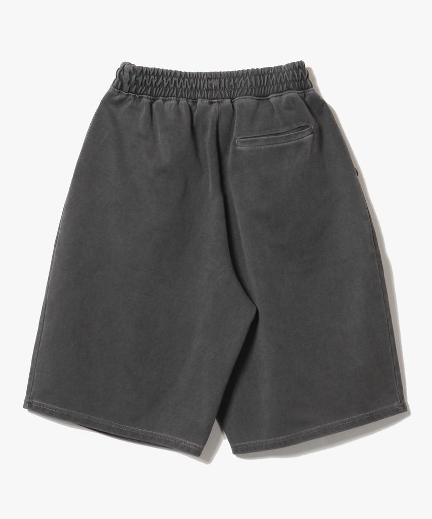 XERO Deep One Tuck Pigment Sweat Shorts [Charcoal]