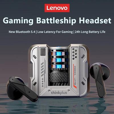 Auricolari Wireless Originali Lenovo LP49 In Ear 5.4 Cuffie Bluetooth Riduzione del Rumore HD Batteria Lunga Ricarica Rapida Con Porta Type-C Auricolari