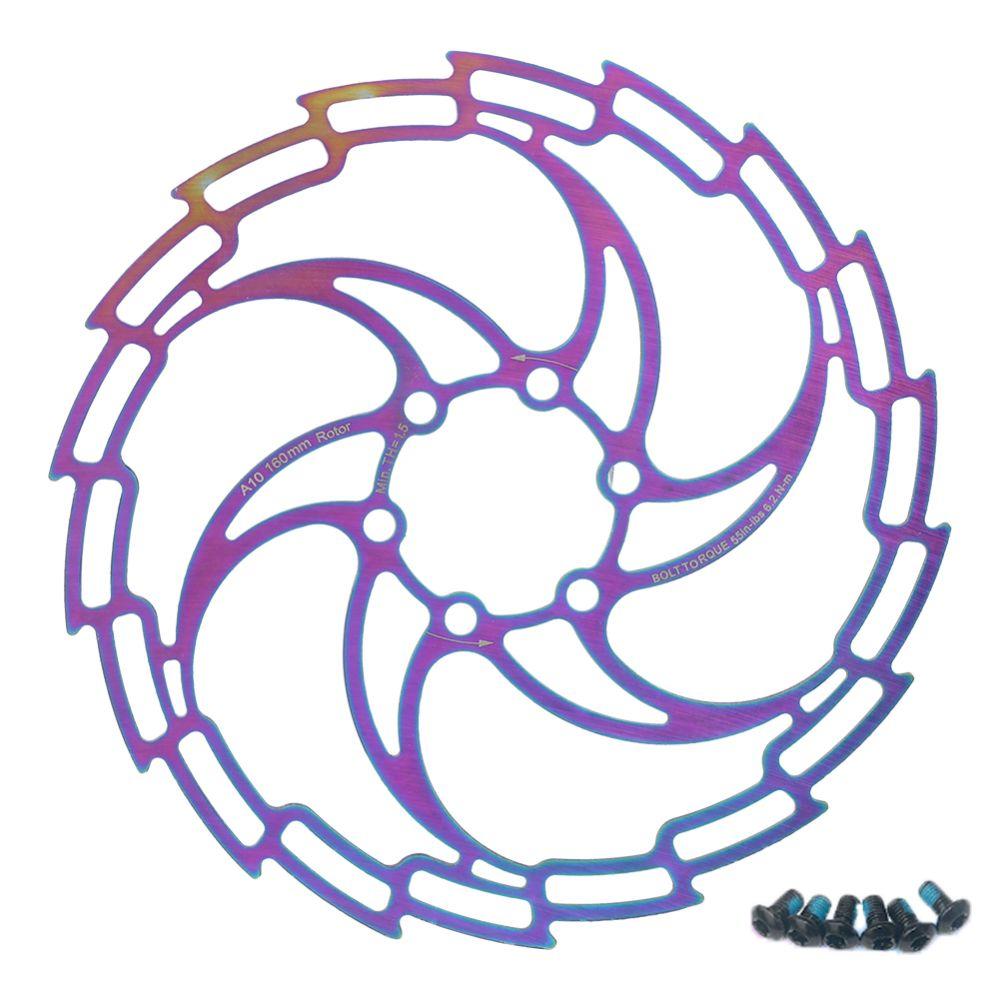 

Ultralight Bicycle Disc Brake Electroplating Bike Disc Brake for MTB, Mountain ,Road Bike, BMX 160mm