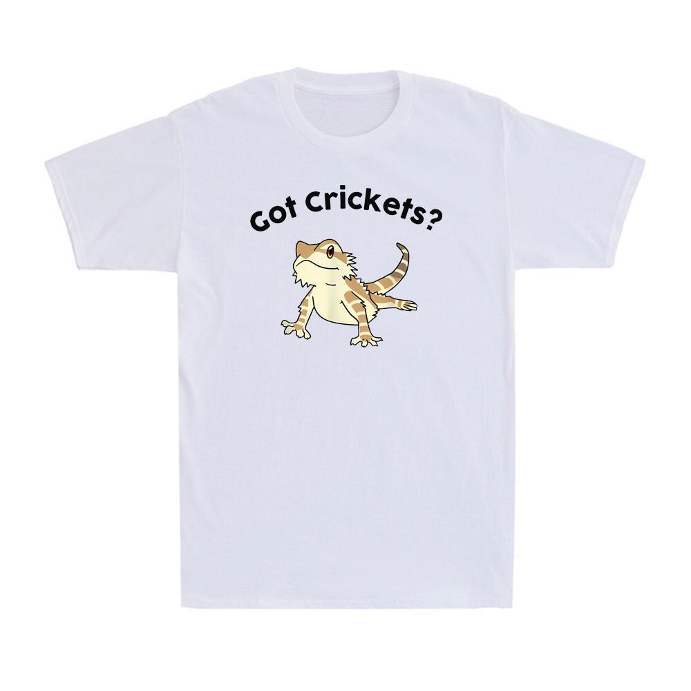 Bearded Dragon Got Crickets Bearded Funny Dragon Lovers Accessory Men s T Shirt XXXXL