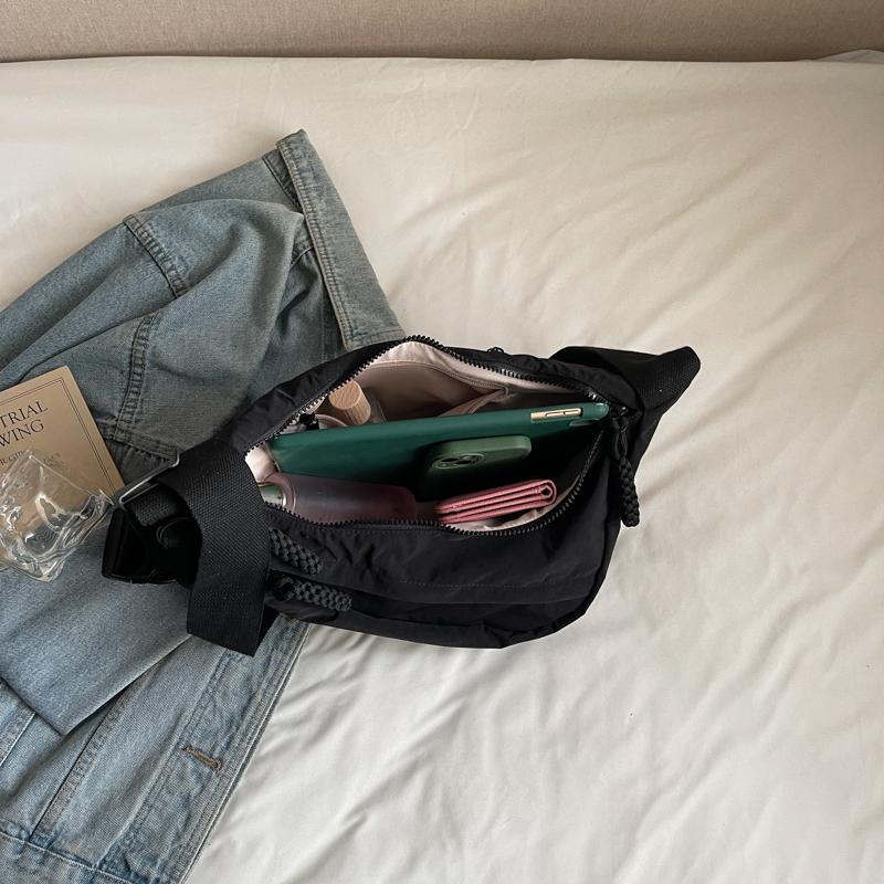 Studentenklasse Umhängetasche Damentasche Große Kapazität Schultertasche Hobo-Tasche