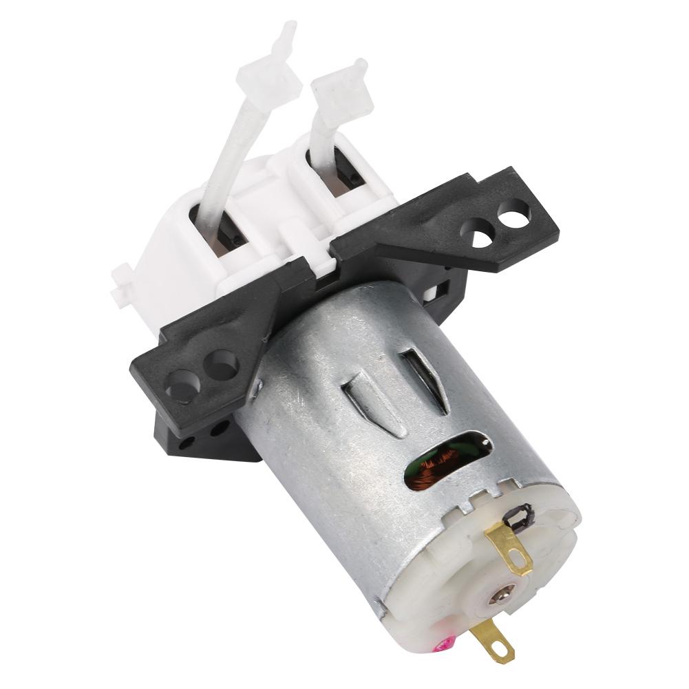 Pompa dozująca DIY Głowica rurki perystaltycznej do analizy chemicznej w laboratorium akwariowym (biały12v 1*3)