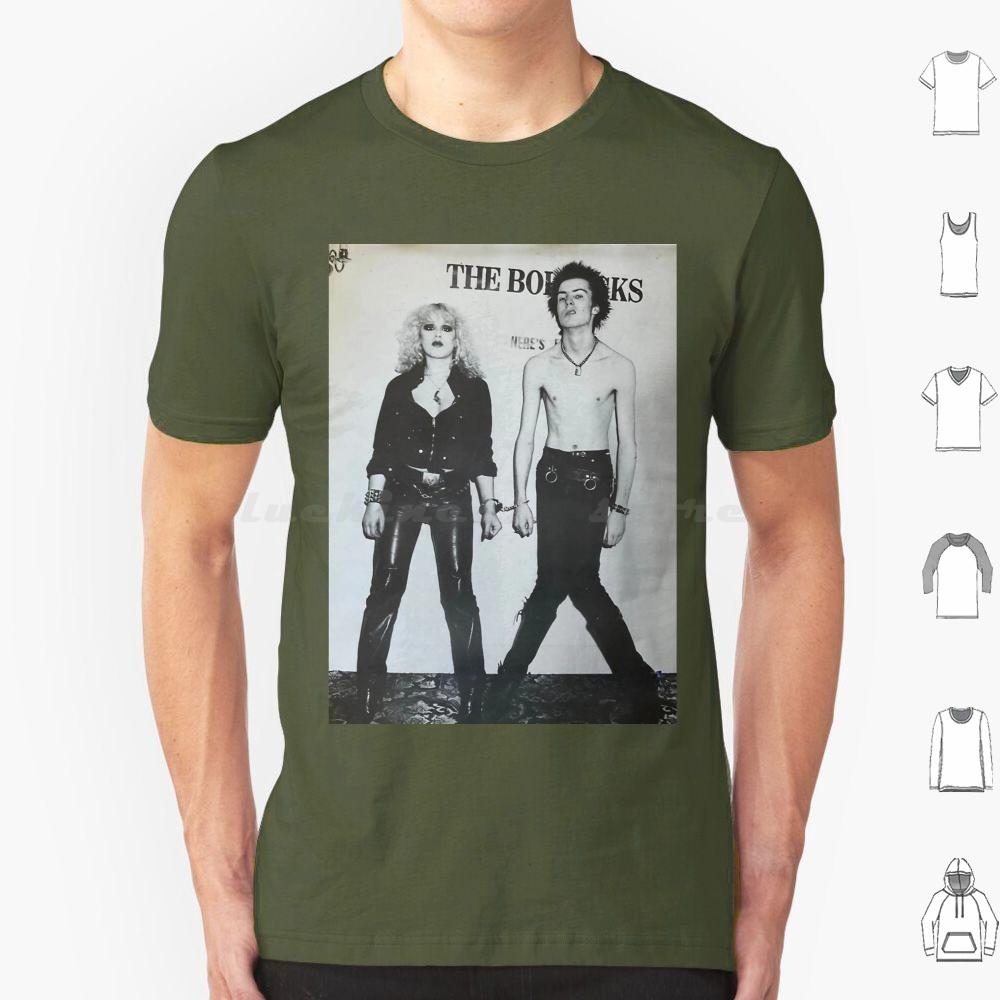 T-shirt Punk Rockers Uomo Donna Bambini 6xl Punk Sid Vicious Sid Nancy Vintage Retro Alternativa Stella Classico Bollocks Punk Inglese
