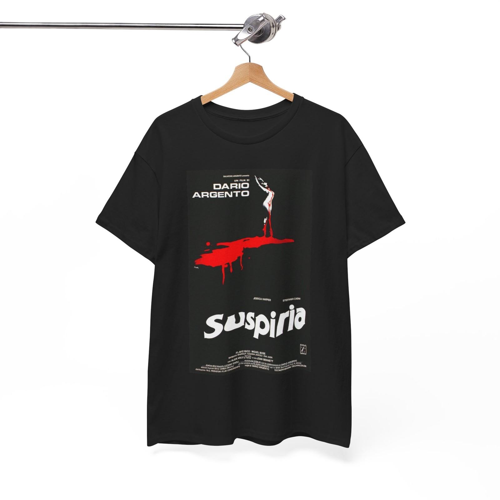 Футболка Suspiria 1977, Дарио Ардженто Ретро Итальянский Хоррор Унисекс Футболка M