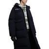 Fila Fusion X Fashion Casual Long Bread Hooded Down Jacket Men Outerwear Black T11M341910F-BK