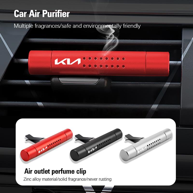 AAOB1 Car Air Outlet Perfume Clip Fragrances Diffuser For KIA K5 K9 Sorento Ceed Sportage Carnival Stinger Forte Niro Cadenza Soul