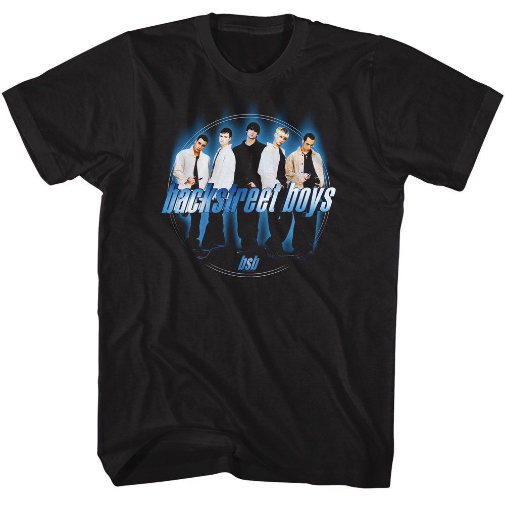 26 Backstreet Boys Blue Circle Music Shirt Unisex T-Shirt M