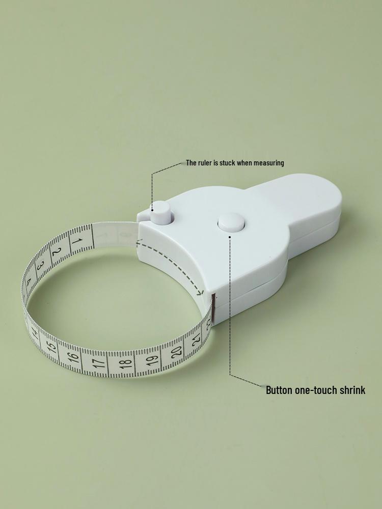Automatic Soft Tape Measure for Waist, Arm, Leg, and Head Circumference Measurements