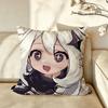 Game GGenshinIImpact Cushion Cover Pillow Case Antidustmite Pillowcase Silky Short Plush Sofa Cushion Cover hot
