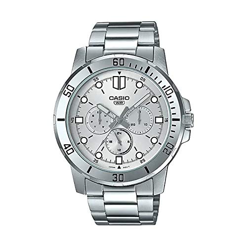 

Casio Стандартные часы для детей, мальчиков, дешевые Casio Chipkashi Analog Date Silver Overseas Model []CASIO Мужские MTP-VD300D-7E [Товар]