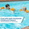 1 Pair Kids Arm Floaties Pool Floats Arm Bands Inflatable Swim Rings Arm Floater Swimming Pool Accessories Swim Trainer Floaties