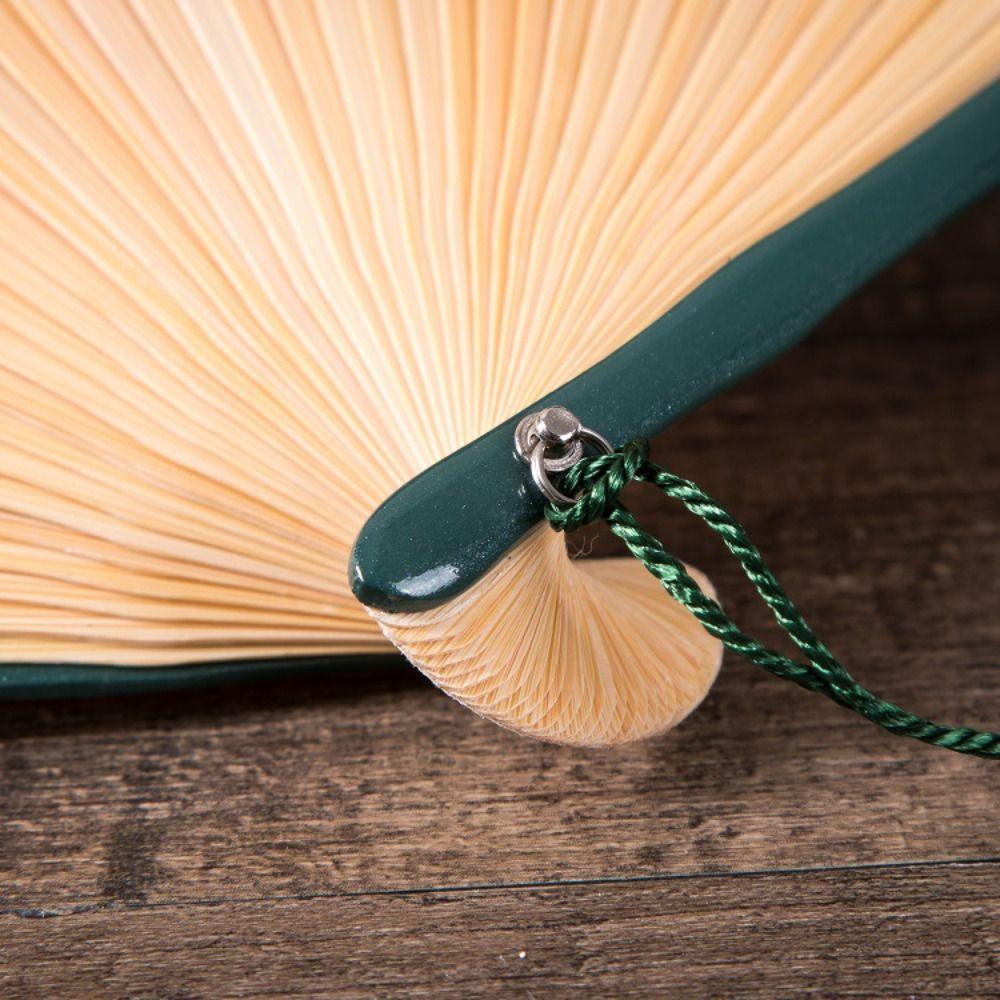 Butterfly Floral Pattern Portable Folding Fan Chinese Style Dance Fan For Wedding Party