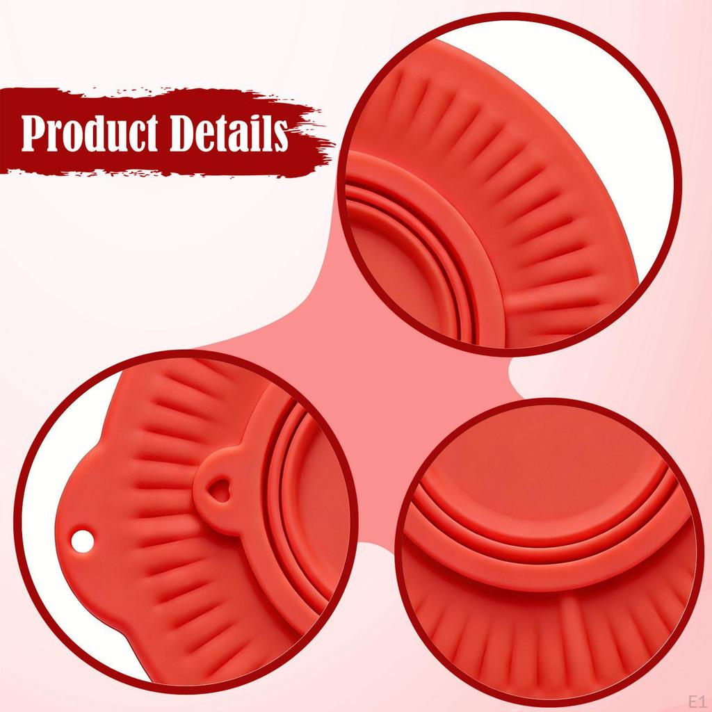 Foldable Silicone Liner for Mixer Lid Insert Mixing Bowl 4.55Qt Mixers