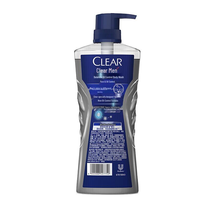 Clear Men Sport Balance Oil Control Duschgel 400ml