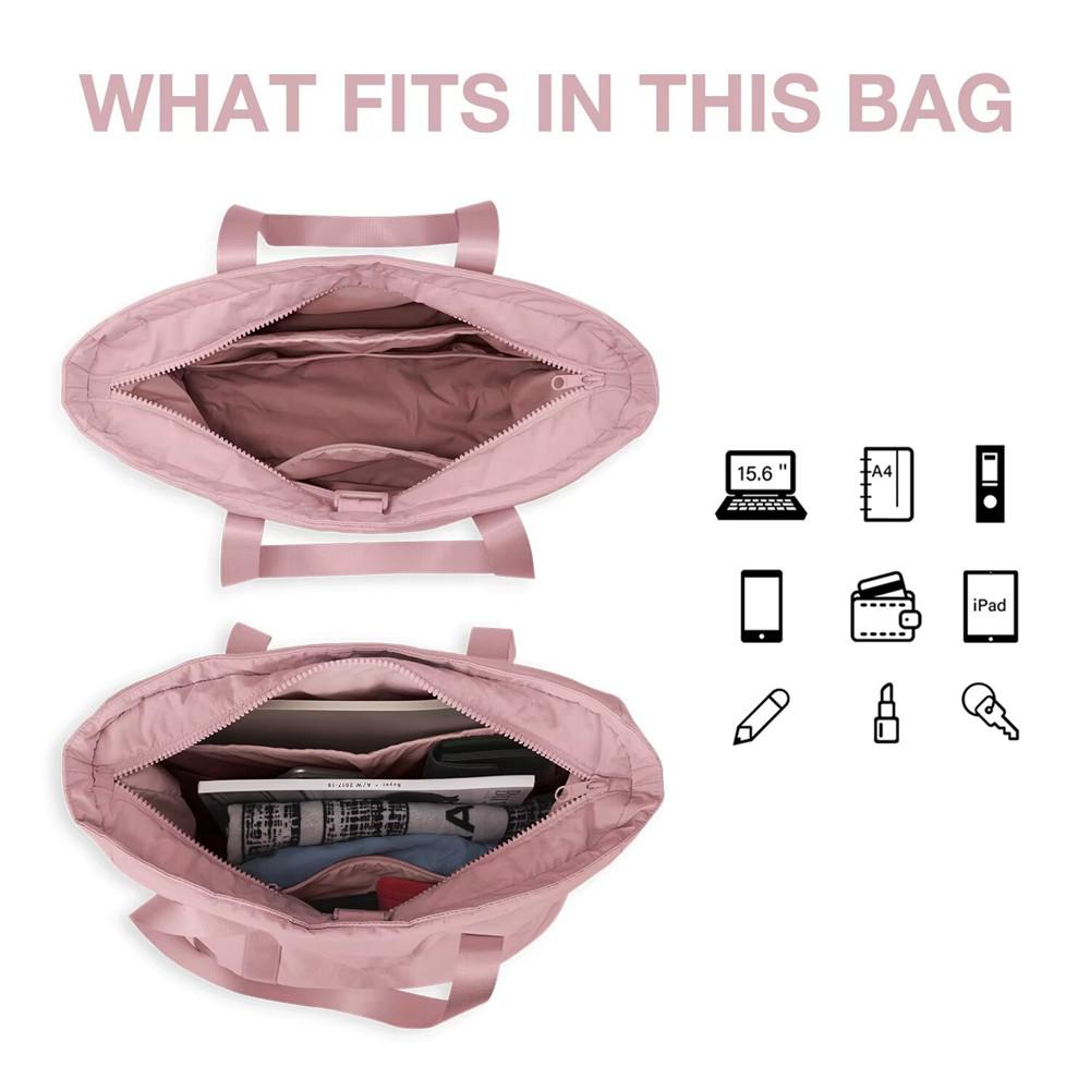 Women Travel Tote Bag University Laptop Travel Tote Diaper Gym Yoga Bag Shoulder Bag Yoga Mat Buckle for Sports College Work