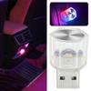 Car USB LED Ambient Light Interior Atmosphere Decorations Lamp Lamp Lights Colorful Decorative Auto Reading Accessories F3M7