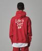Life Is Surf Sweat Hooded / Red