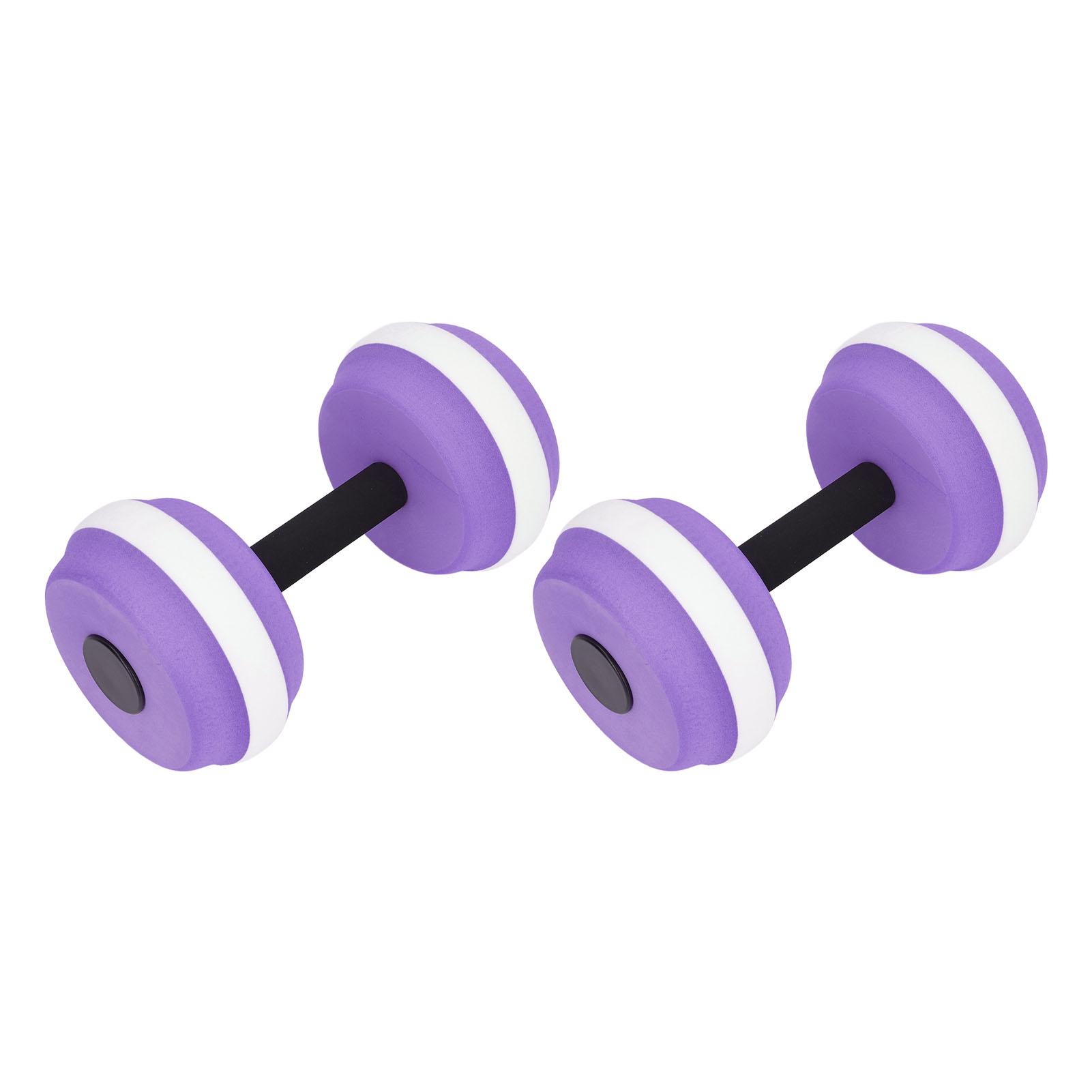 2PCS Water Dumbbells EVA Floating Dumbbell Fitness Barbells Equipment for Water Aerobic Exercise