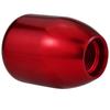Arenbel 5 Speed Automotive Alloy Shifter Knob Head Short Gear Lever Shift Handle Fit Most Manual Car Red