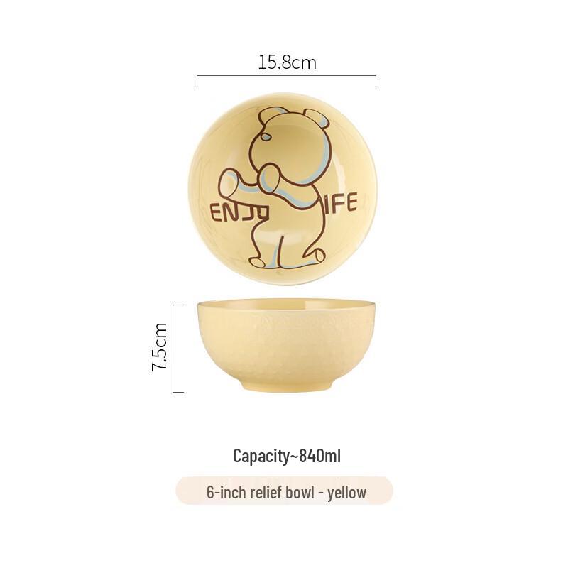 Dairuien Bear Underglaze Ceramic Tableware