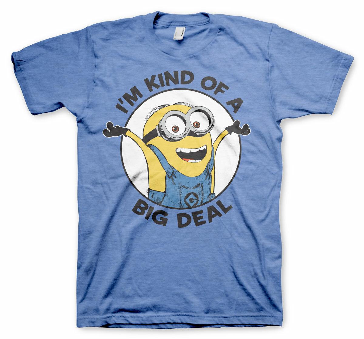 Licenza Ufficiale Minions I M Kind Of A Big Deal Uomo T-SHIRT S-XXL Taglie XL