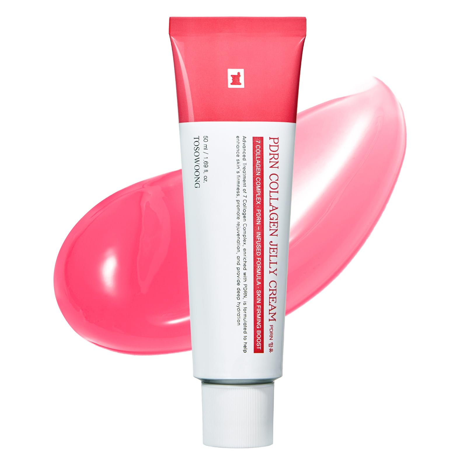 

TOSOWOONG PDRN Collagen Jelly Cream Salmon PDRN Niacinamide Collagen Korean Skincare Cosmetics 50ml, Cream, Moisturizing, Firming, Elasticity,