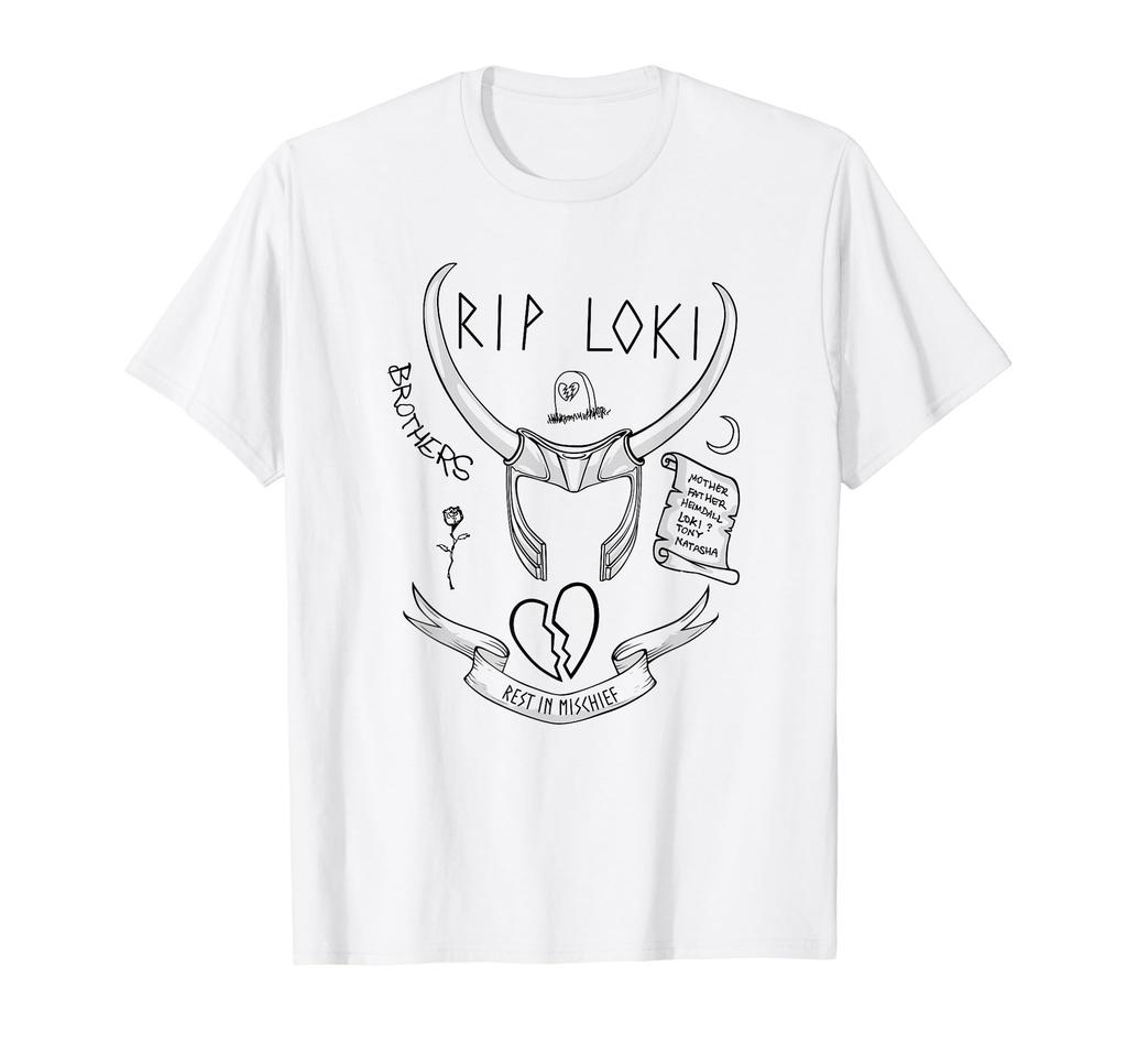 Marvel Thor Love and Thunder RIP Loki T-Shirt