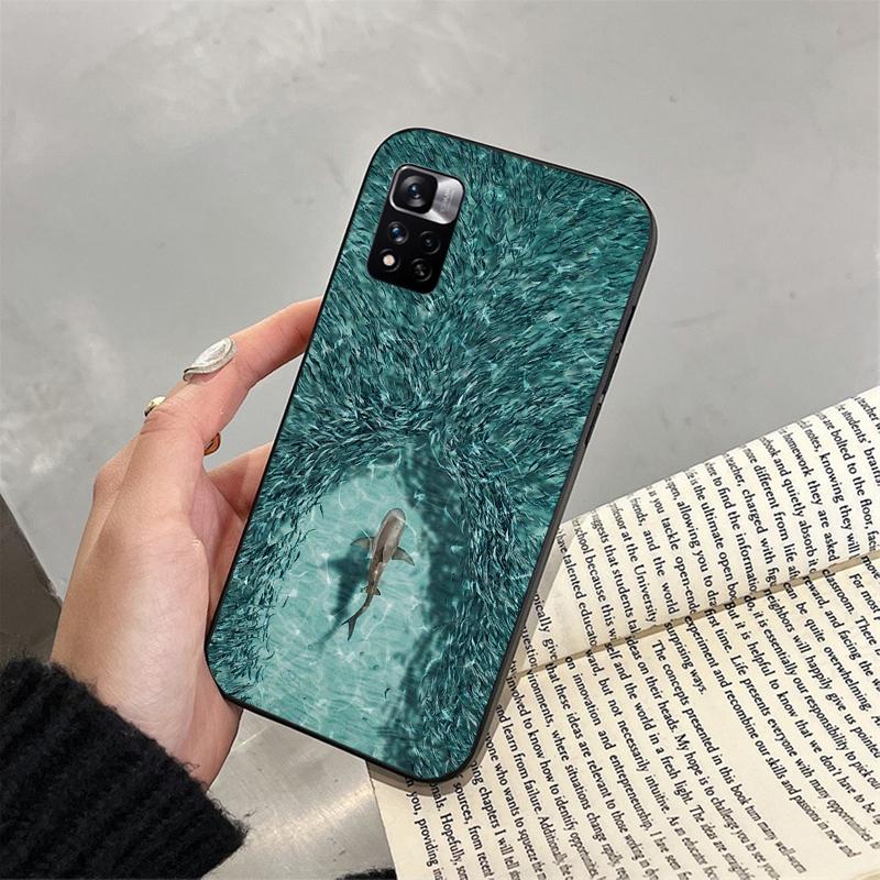 Phone Case For Xiaomi Poco C71 15T 14T Pro Redmi note 15 14 14 13 Pro Redmi A5 15C 13C Whale Shark