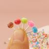 Miniature Dollhouse Colorful Candy Lollipop Ornaments