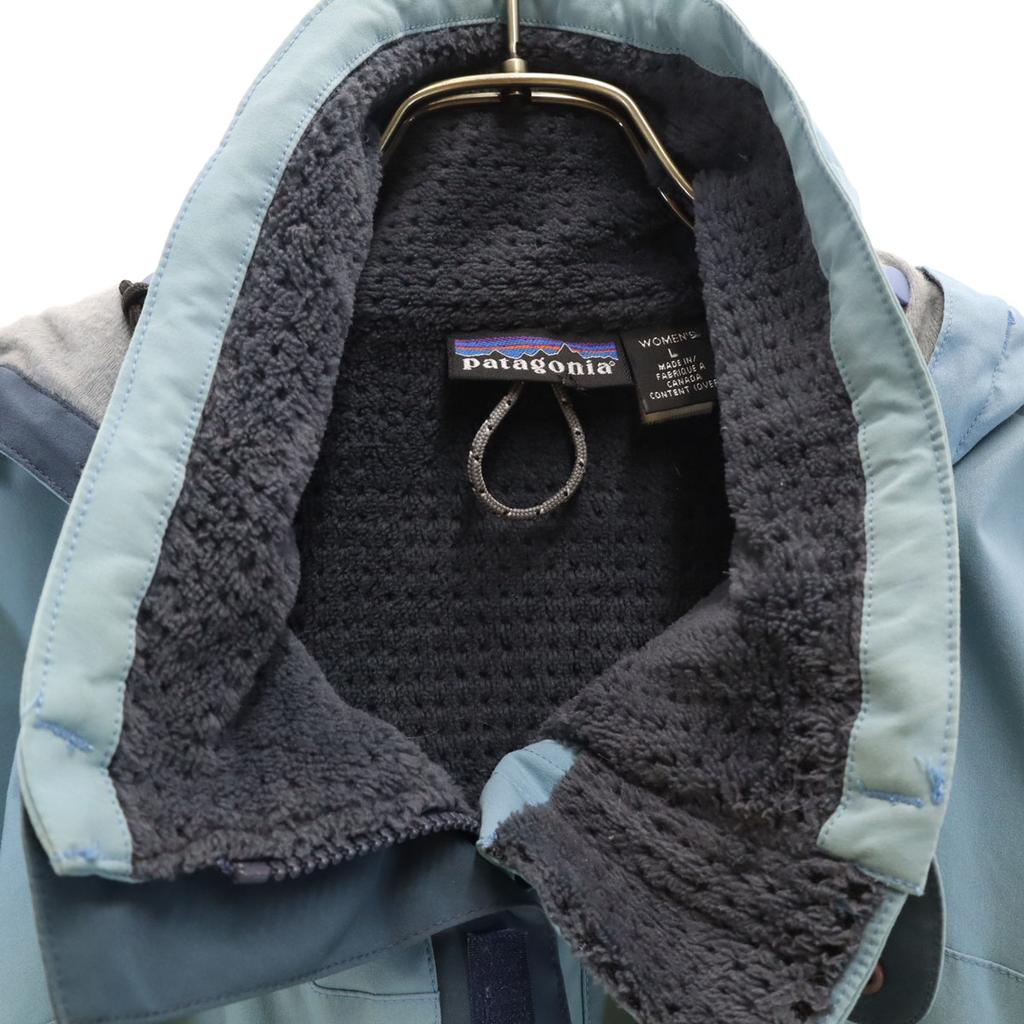 Patagonia 00s Old Mountain Parka L Blue Outdoors Women Used
