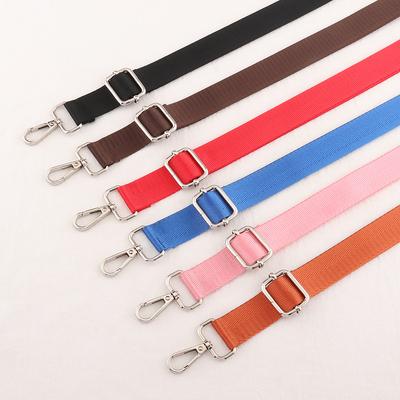 Popruh na tašku cez rameno Módny Široký Náhradný popruh na tašky Nylon Dámske Doplnky k taške Messenger Strieborná kovová pracka Popruhy na tašky