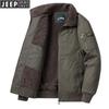 JEEP SPIRIT Men's Fleece Lined Lapel Jacket