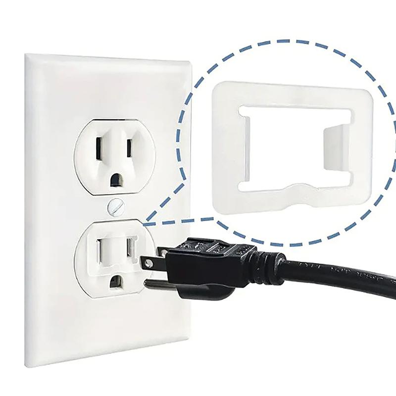 

10Pcs Socket Stabilizer For Fix Loose Plugs Made Of Flame-Retardant Pc Material To Prevent Power Outages And Drops 10Pcs