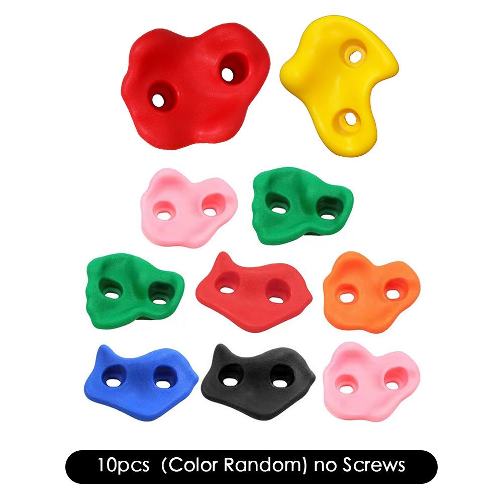 

10 шт./компл., детские деревянные стены для скалолазания, камни, игрушки, игровая площадка, комплект для удержания рук, ног, ручки, игры на открытом воздухе для детей