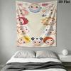 Sonny Angel Wall Tapestry Aesthetic Wall Hanging Printed Fabric Blanket Decorative Tapestries for Bedroom Living Room Home Decor