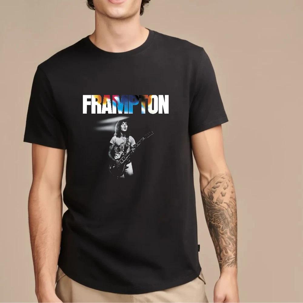 Peter frampton music tshirt black size s5xl S