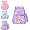 Cute Cartoon School Backpack For Kids With Adorable Kuromi Melody And Cinnamoroll Designs