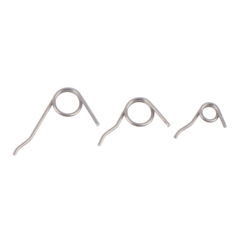 Stainless Steel Jewelry Lobster Clasps Torsion Spring Wire Dia 0.3Mm Jewelry Mini Lobster Clasps Spring Small Torsion Spring