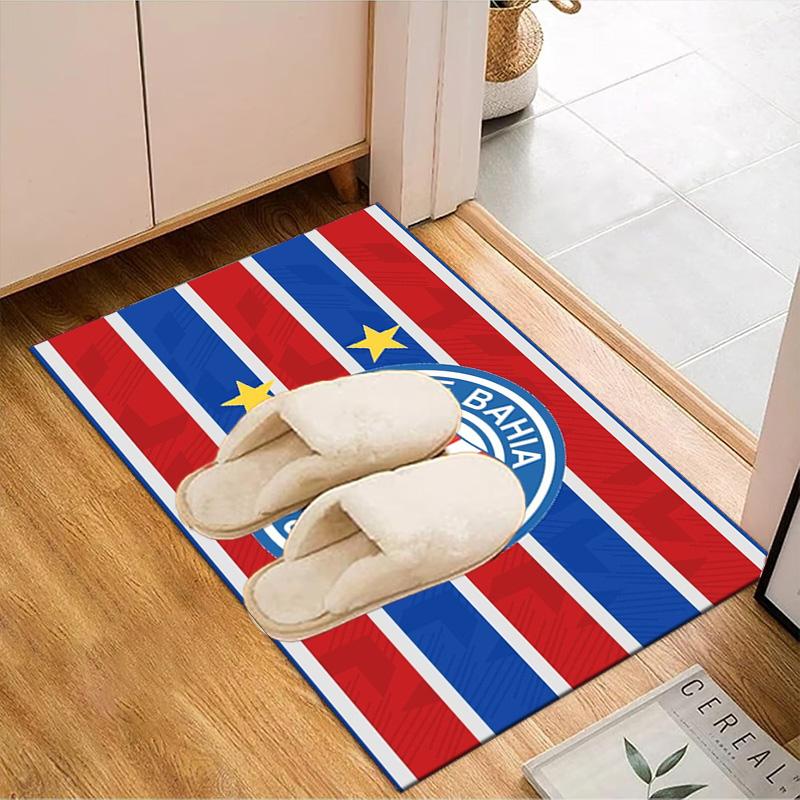 Ba-hia Sports Club Emblem Printed Office Carpet Chair Cushion  Entryway Rug, Rugs for Living Room, Bedroom Christmas gifts