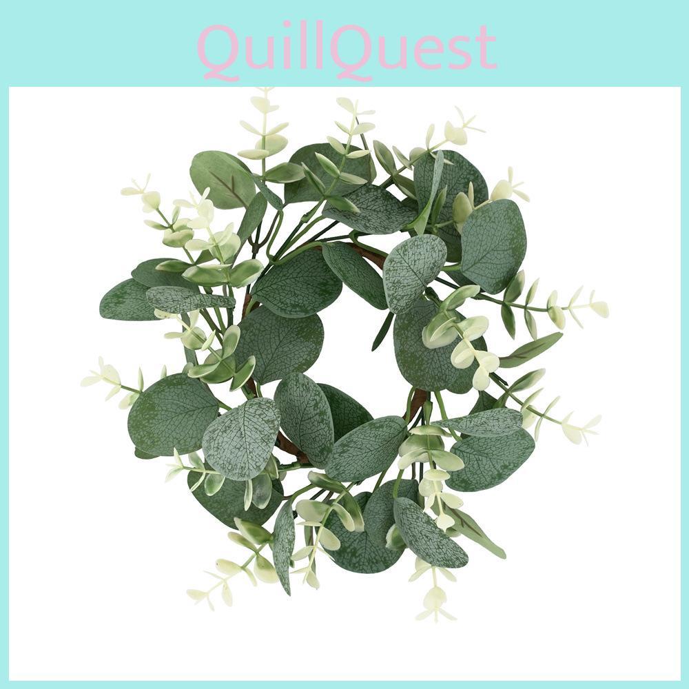 Eukalyptuskranz mit Siebdrucktechnik für Heim- und Außendekoration