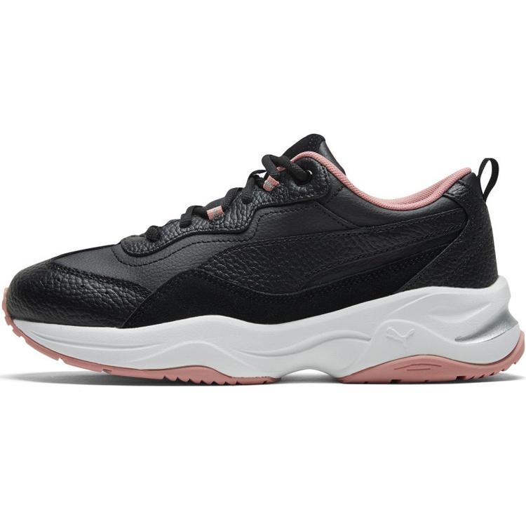 (WMNS) PUMA Cilia Lux Black Pink Women s 370282-01 EU 35.5